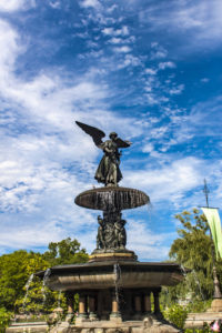 Bethesda Fountain in Central Park in New York