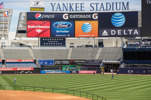 Yankee Stadium in New York City USA