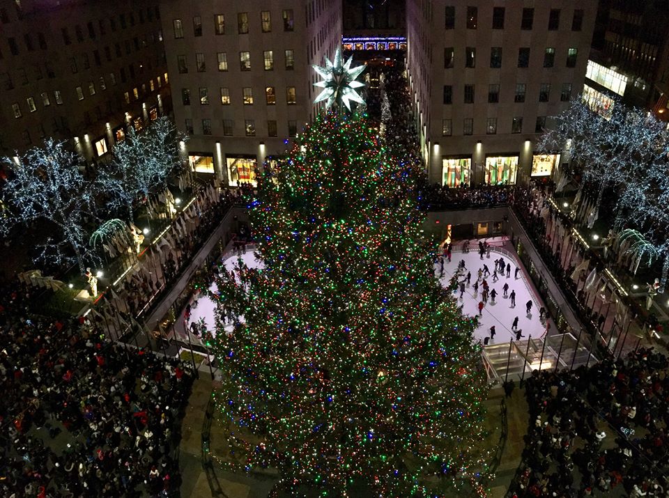 Rockefeller Center Christmas Tree in New York City